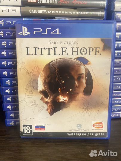 The Dark Pictures: Little Hope PS4 (б/у диск)