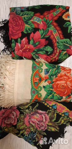 Платки СССР,палантины,шарфы