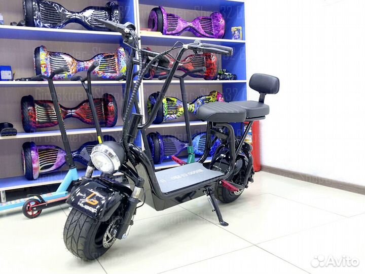 Электросамокат Kugoo C1 Pro 1000w