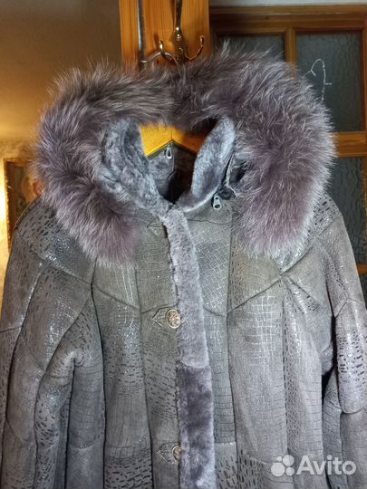 Дубленка, размер S