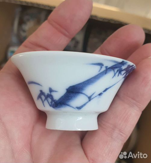 Японская винтажная чайная посуда, Кутани,листайте