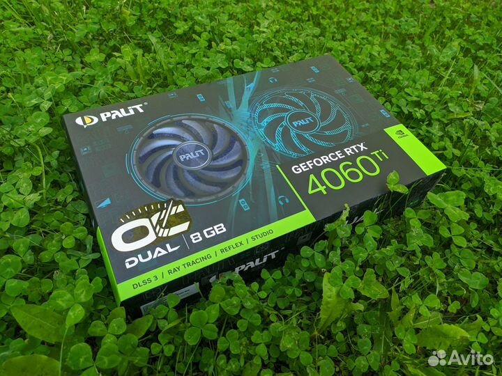 Palit RTX 4060 Ti Dual OC 8GB (Новая, Ситилинк)