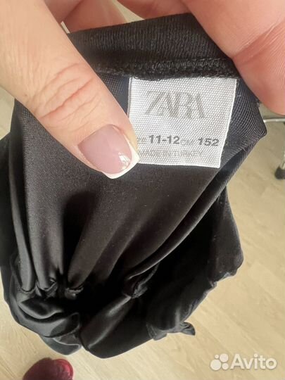 Комбинезон бархатный вечерний на девочку zara 152