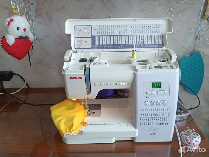 Швейная машина Janome QC6062