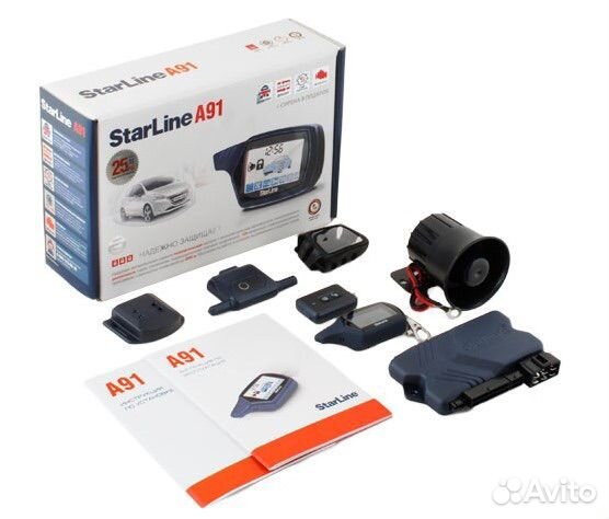 Автосигнализация с автозапуском Star Line