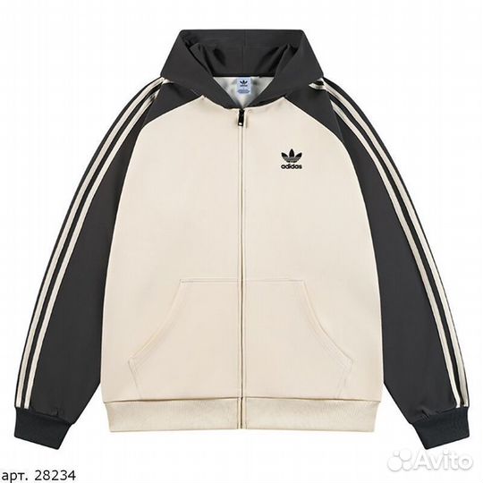 Худи Adidas Бежевое