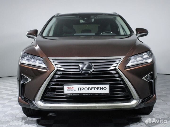 Lexus RX 3.5 AT, 2017, 82 500 км