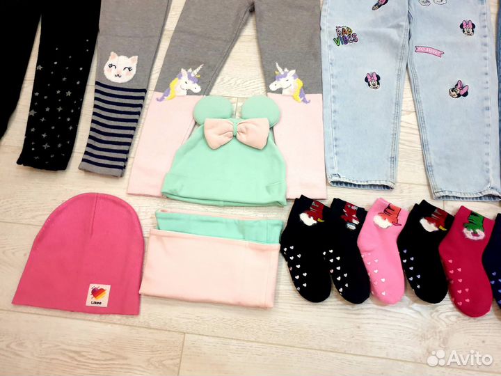 Детская одежда пакетом для девочки 116-122