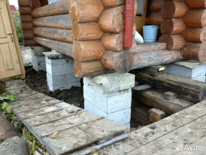 Подъем домов, замена кровли