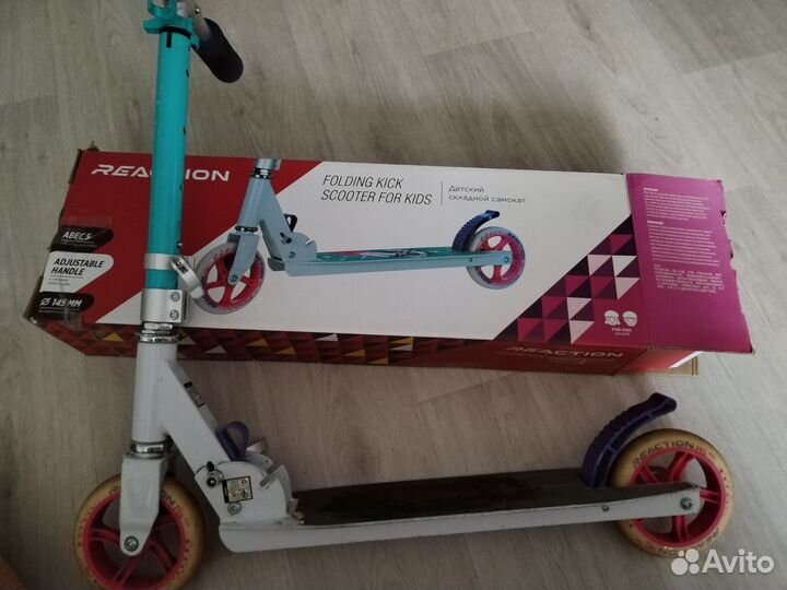 Самокат reaction детский