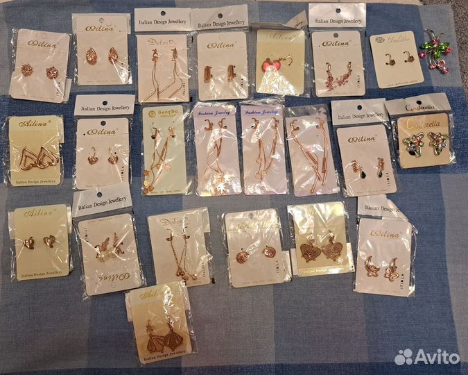 Серьги, кольца, подвески