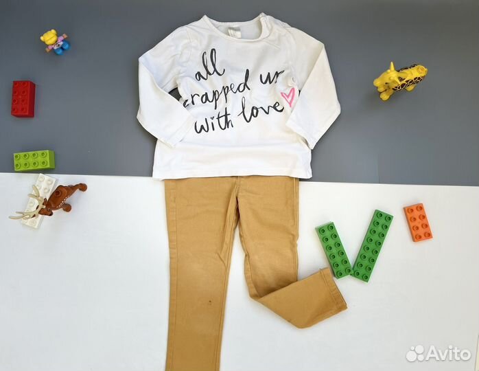 Детские вещи на девочку пакетом 80 86 H&M