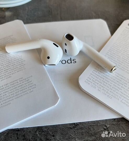 Беспроводные наушники apple airpods 2