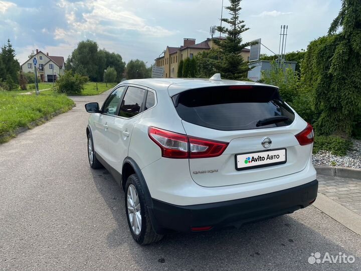 Nissan Qashqai 1.6 CVT, 2017, 115 000 км