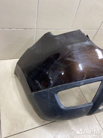 Бампер задний под накладку Renault Duster