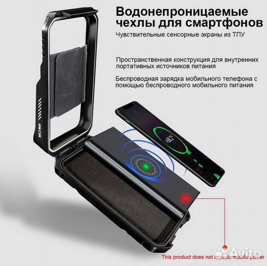 Вело/мото крепление для телефона на руль