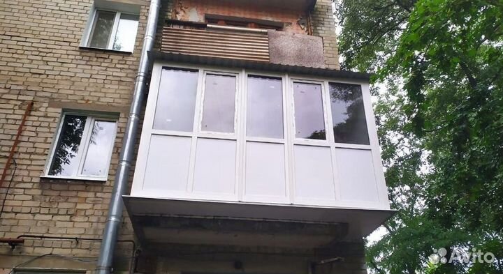 Балконы и лоджии с пластиковыми окнами