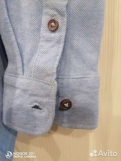 Рубашка на мальчика в школу размер 128