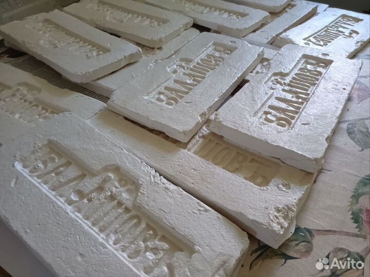 Молд силиконовый форма гипсовой плитки кирпичей