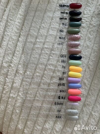 Набор гель лаков для ногтей