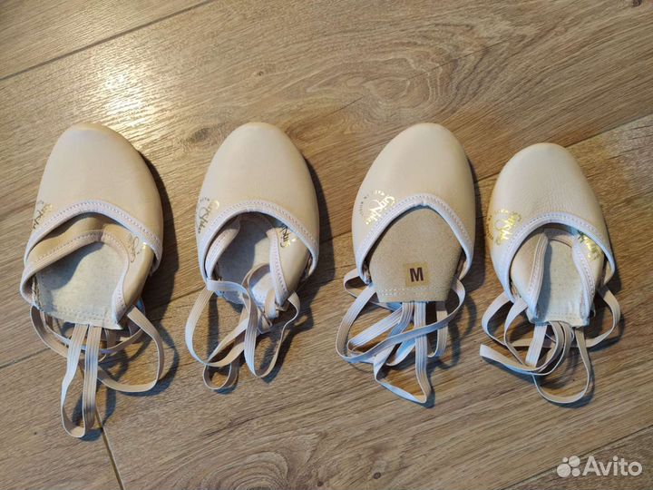 Полупальцы кожаные новые