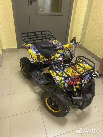 Квадроцикл детский ATV E800W