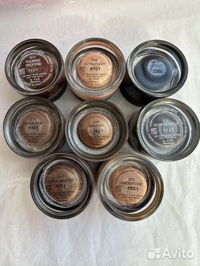 Кремовые тени для век Chanel Ombre Premiere