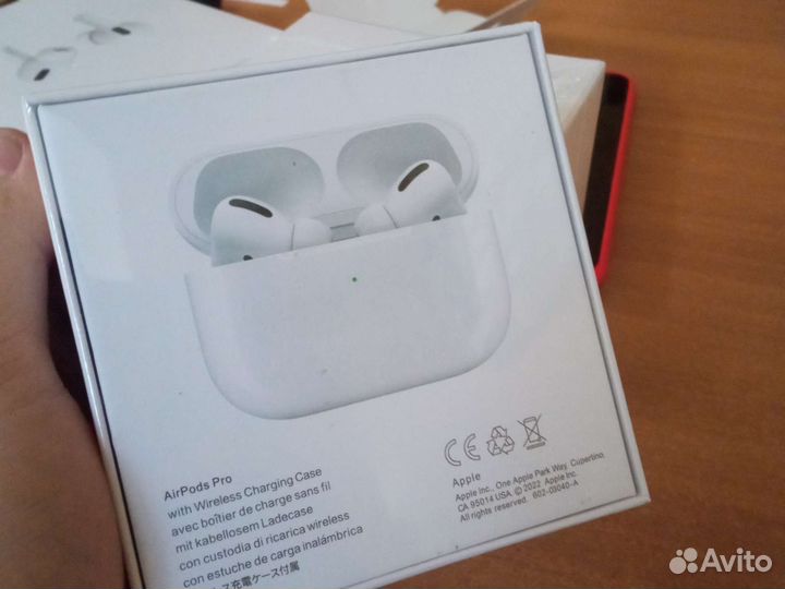 Беспроводные наушники apple airpods pro