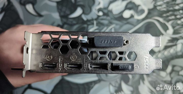 Видеокарта gtx 1060 3gb MSI