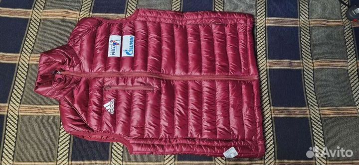 Жилетка adidas Сб.России 50-52р лыжная зимняя