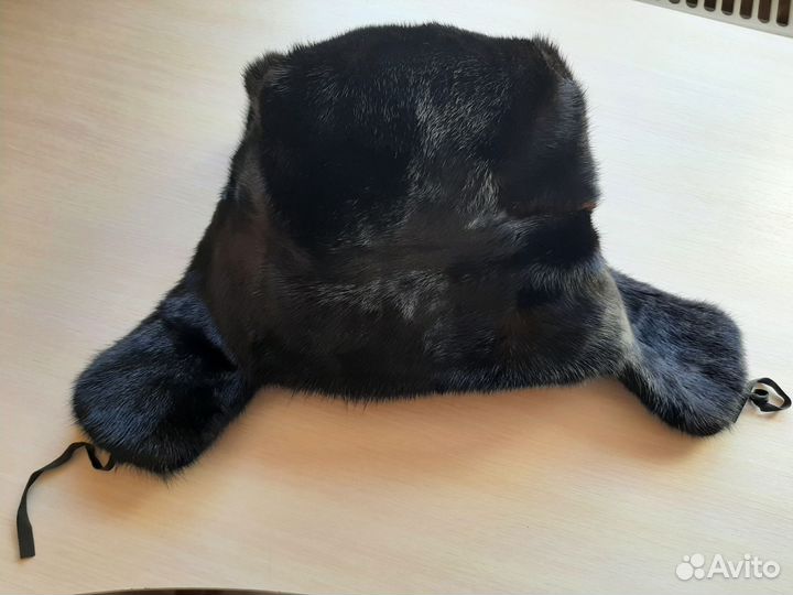 Норковая шапка мужская