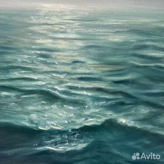 Картина морской пейзаж маслом