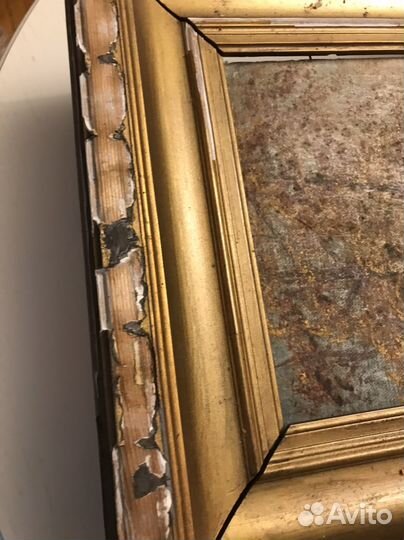 Картина маслом старинная
