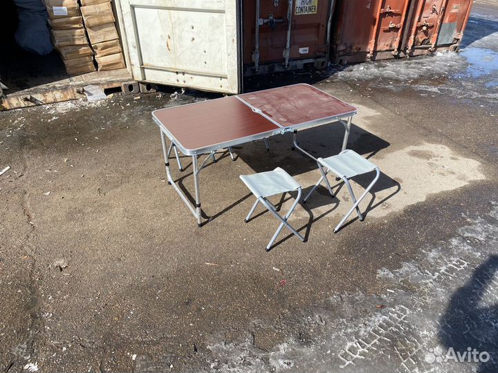 Стол и 4 стула туристичекий