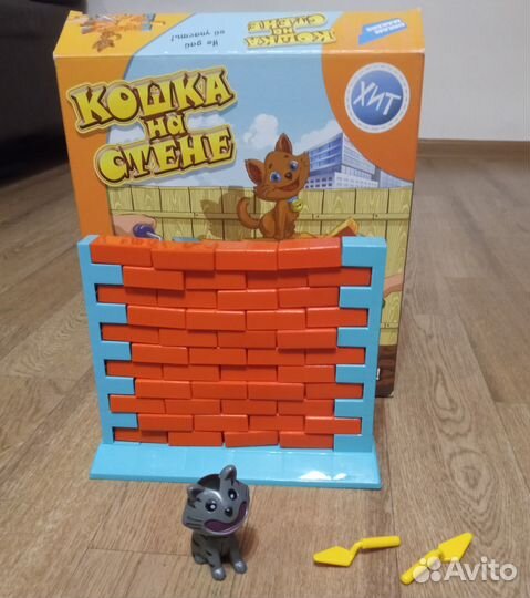 Игра настольная Кошка на стене