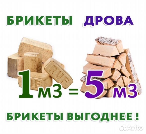 Топливные брикеты ruf береза от производителя