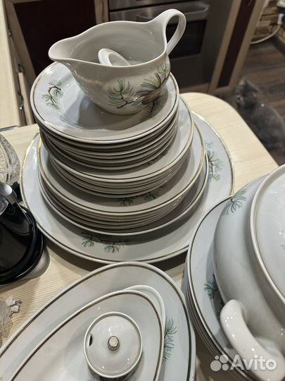 Сервиз столовый СССР 6 персон