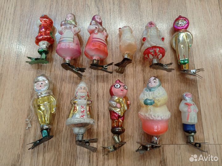 Елочные игрушки СССР