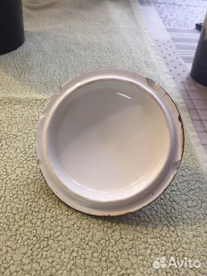 Кувшин с крышкой и стаканчик. 60 е годы(керамика)