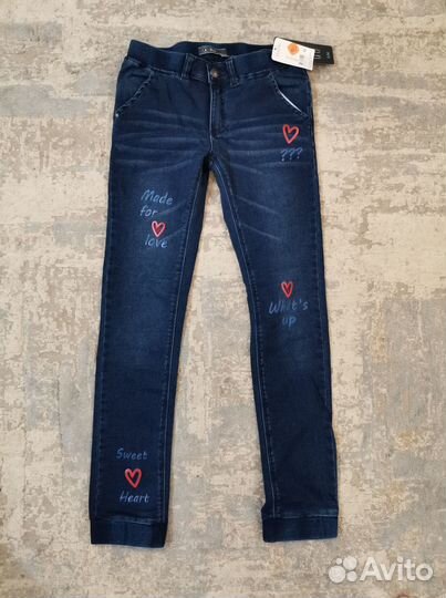 Новые джинсы на 9-12 лет