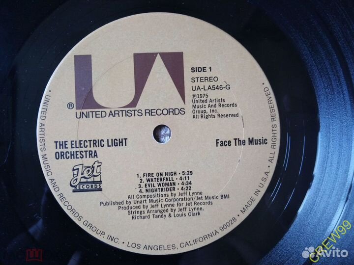 Electric Light Orchestra – Face The Music / USA