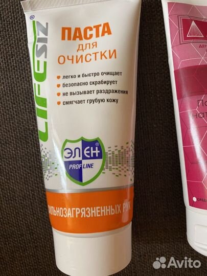 Паста для очистки рук от сильных загрязнений Элен