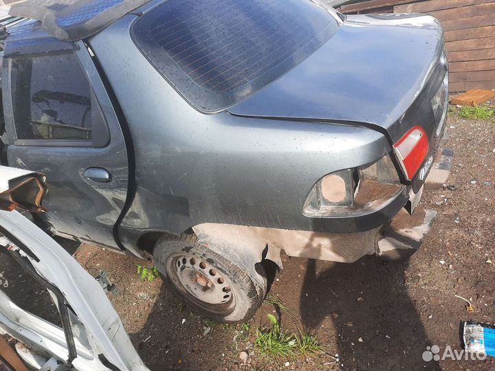 Крыло левое заднее четверть фиат альбеа