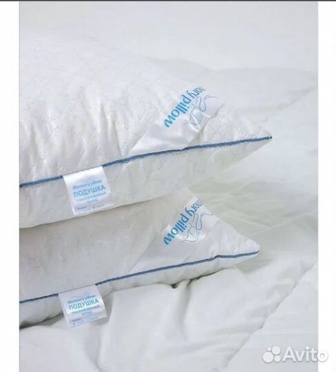 Подушка 70х70 и 50х70 анатомическая с эффектом пам