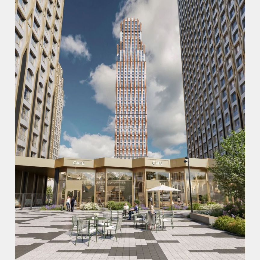 1-к. квартира, 32,1 м², 3/27 эт.