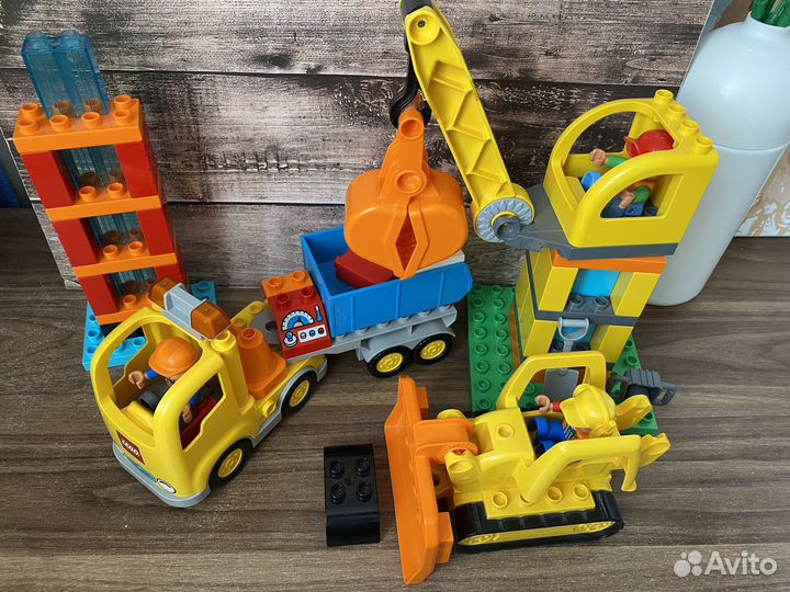 Lego Duplo Большая стройплощадка 10813
