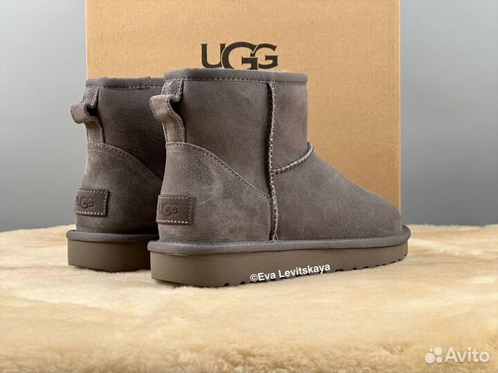 Угги женские Ugg Classic Mini II Grey