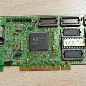 Ретро видеокарта pci