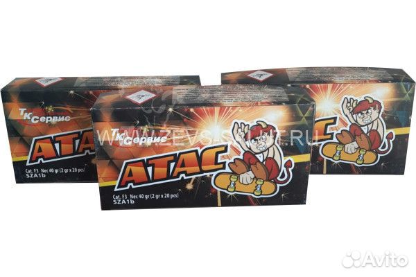 Петарды Атас Салют Фейерверк