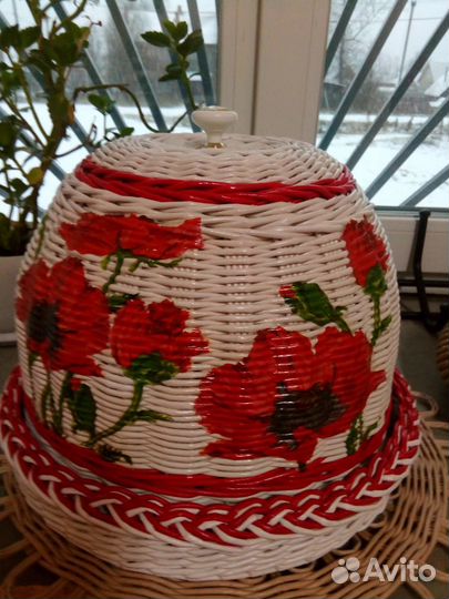 Хлебница ручной работы